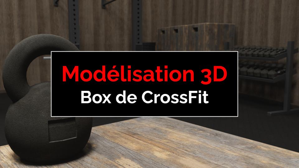 CrossFit Box 3D (Maya)